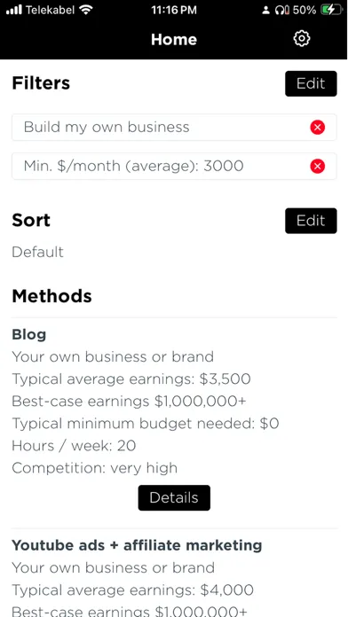 Capturas de pantalla de How To Make Money Online Easy
